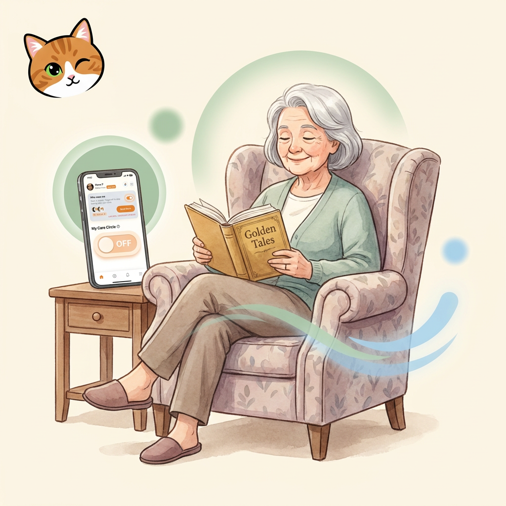 4884243 - Still Blinking? | The Digital Heartbeat for Solo Living Safety